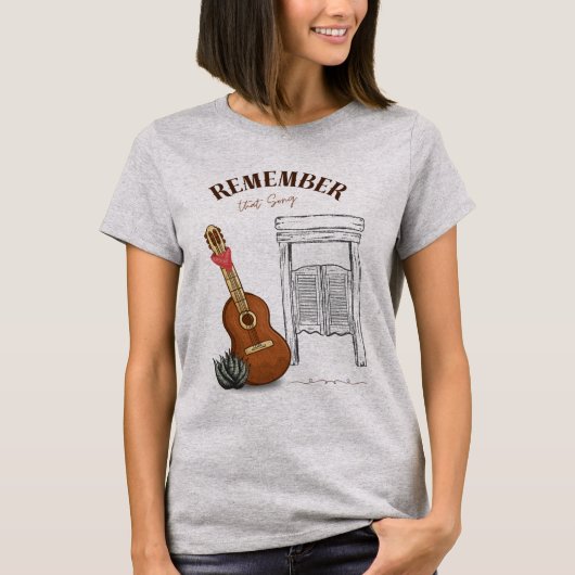 Onthoud dat liedje T-shirt (Voorkant)