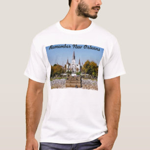 Onthoud dat New Orleans St Louis Cathedral T-shirt