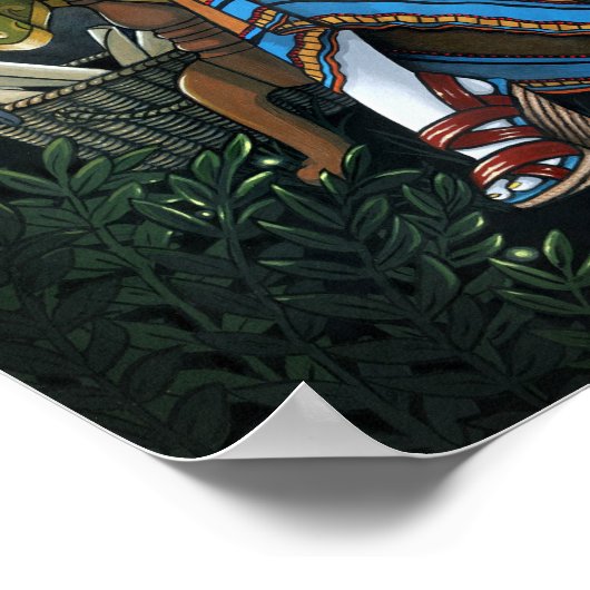 Onthoud dat Poster Gypsy Fortune Teller Poem (Hoek)