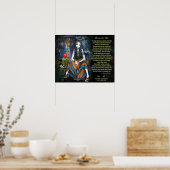 Onthoud dat Poster Gypsy Fortune Teller Poem (Keuken)