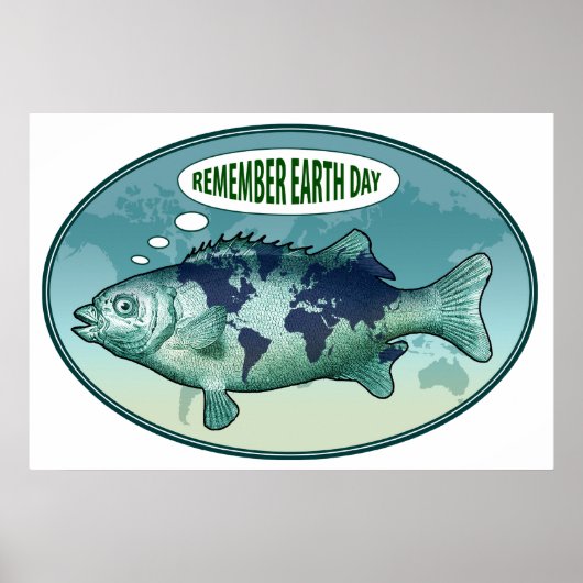 Onthoud de Aarde Poster (Voorkant)