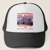 Onthoud de Alamo #001 Trucker Pet (Voorkant)