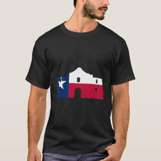 Onthoud de Alamo Texas vlag San Antonio missie T-shirt