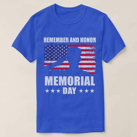 Onthoud de herdenkingsdag t-shirt (Design voorkant)