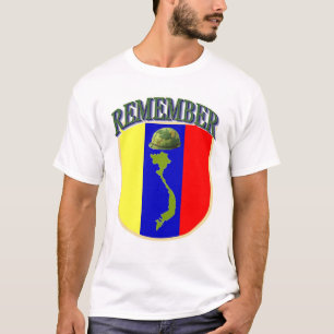 Onthoud de logo van de Vietnam T-shirt