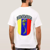 Onthoud de logo van de Vietnam T-shirt (Achterkant)