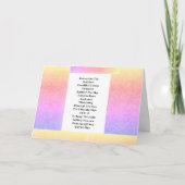 Onthoud de regenboog kaart (Voorkant)