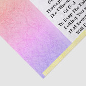Onthoud de regenboog tissuepapier (Detail)