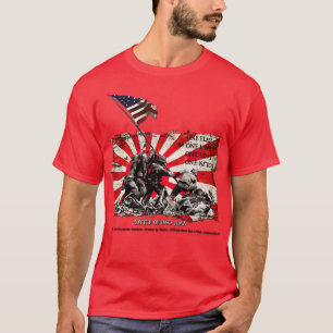 ONTHOUD DE Slag bij Iwo Jima T-shirt