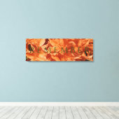 Onthoud de weergave Verdraaid Canvas Afdruk (Insitu (Houten vloer))