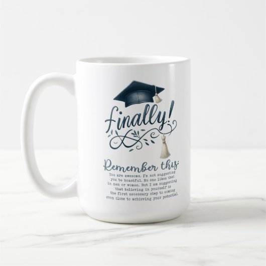 Onthoud dit koffiemok (Links)