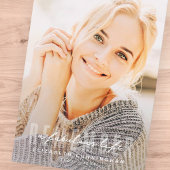 Onthoud een Fabulous Life Memorial Moderne foto Kaart