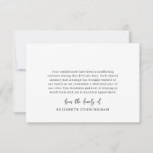 Onthoud een leven Modern Eenvoudige 4 foto collage Bedankkaart (Achterkant)