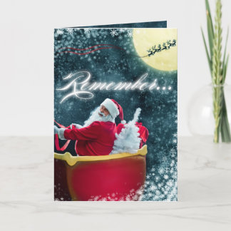 Onthoud... Feestdagen Kaart