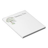 Onthoud gezelschapsdieren die wachten op het notit notitieblok (Schuin)