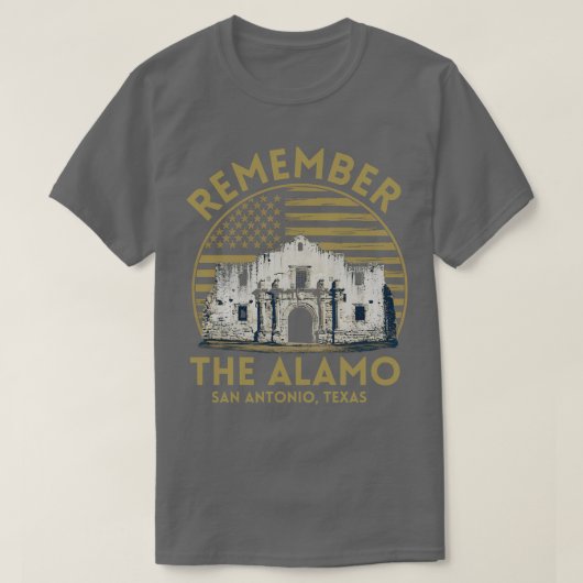 ONTHOUD HET ALAMO T-shirt (Design voorkant)