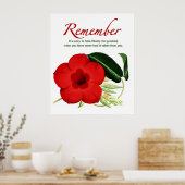 Onthoud. Het is gemakkelijk om de vrijheid als van Poster (Keuken)