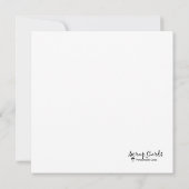 Onthoud het nu platte Wenskaart (Achterkant)