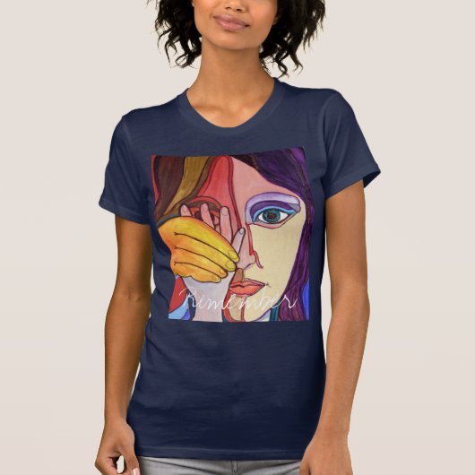 Onthoud het T-shirt van Woman (Voorkant)