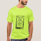 Onthoud het verleden - een MisterP-Shirt T-shirt (Voorkant)