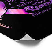 Onthoud hun liefdesziekte Alzheimer's bewustzijn Poster (Hoek)