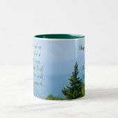 Onthoud je favoriete oom deze Vaderdag Tweekleurige Koffiemok (Center)