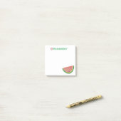 Onthoud, Kawaii Watermelon Post-it® Notes (Op bureau)