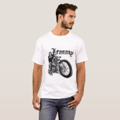 Onthoud Lemmy met Motor T-shirt (Voorkant volledig)