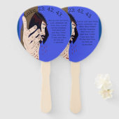 Onthoud me handwaaier (Voorkant en achterkant)