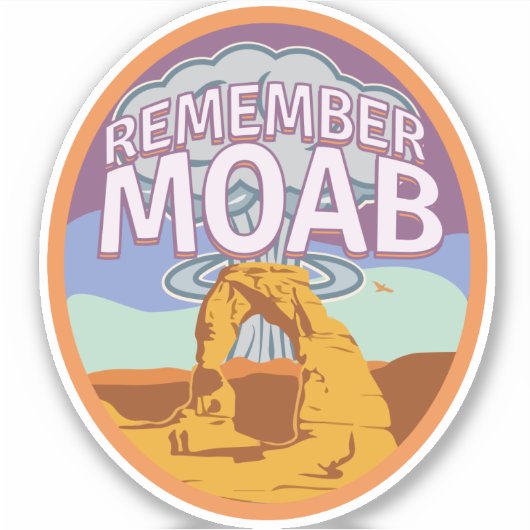 Onthoud Moab Sticker (Voorkant)