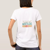 Onthoud nostalgische Reminiscence T-shirt (Achterkant)