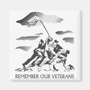 Onthoud onze veteranen magneet