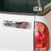Onthoud onze Vets-Bumpersticker Bumpersticker (Op Truck)