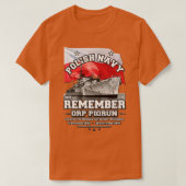 ONTHOUD ORP Piorun Poolse marine in WorldII T-shirt (Design voorkant)