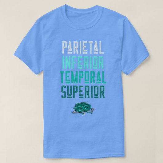 Onthoud PITS en ontdek die pathologische Optometri T-shirt (Design voorkant)