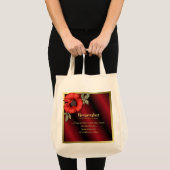 Onthoud Poppy Tote Bag (Voorkant (product))
