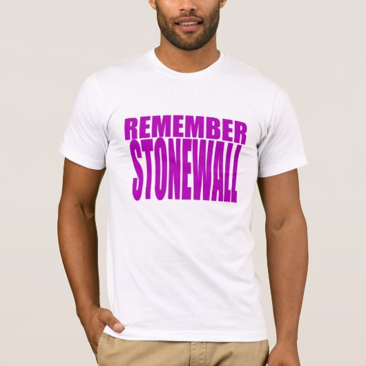 Onthoud Stonewall T-shirt (Voorkant)