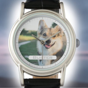 Onthoud uw foto met foto op een horloge