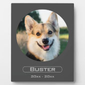 Onthoud uw pakket met foto op een fotoplaat (Voorkant)