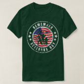 Onthoud Veterans Dag 6 T-shirt (Design voorkant)