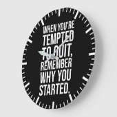 Onthoud waarom je bent begonnen - Motivatie succes Grote Klok (Hoek)