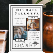 Onthoud wanneer 2 foto's feiten Afstuderen Kaart