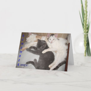 ONTHOUD WANNEER... KAART