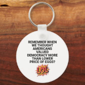 Onthoud wanneer we dachten dat de prijs lager was sleutelhanger (Voorkant)