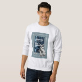 Onthoud wie je was Authentic Quote sweatshirt (Voorkant volledig)
