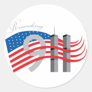 Onthouden 911 aanpasbare design ronde sticker