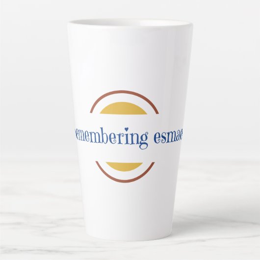 Onthouden Esmae Latte mok (Voorkant)