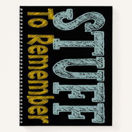 Onthouden Notitieboek