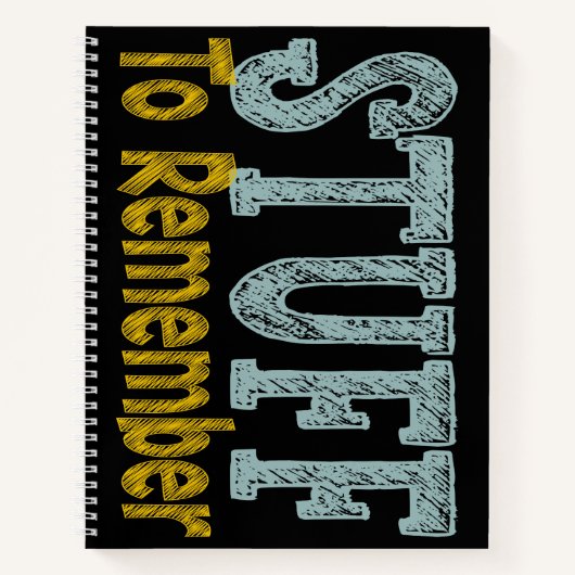 Onthouden Notitieboek (Voorkant)