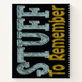 Onthouden Notitieboek (Achterkant)